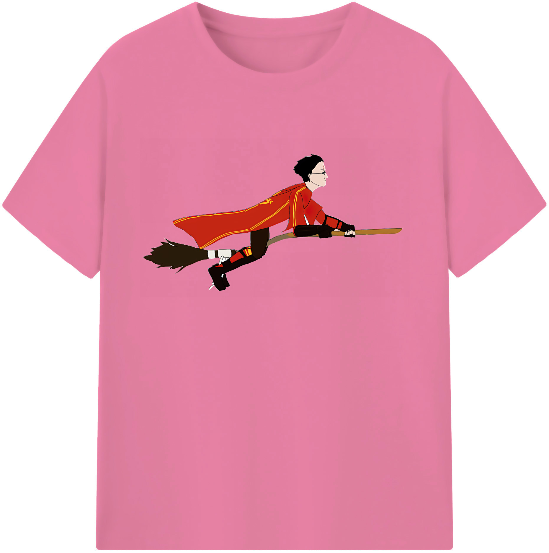 （画像用） Harry Potter ハリー・ポッターシリーズ 綿100％半袖Tシャツ（フロントプリント）